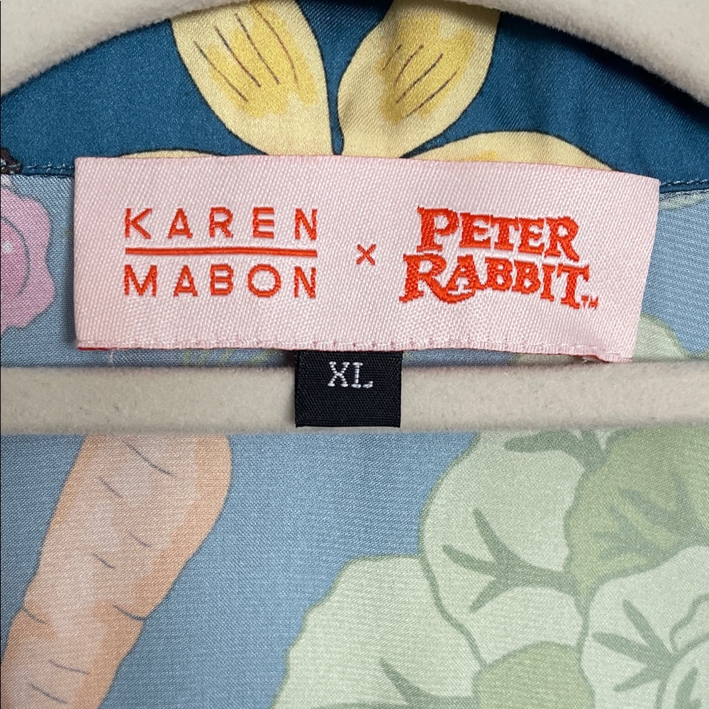 Karen Mabon Pajama Top RARE Peter Rabbit - Picture 2 of 8